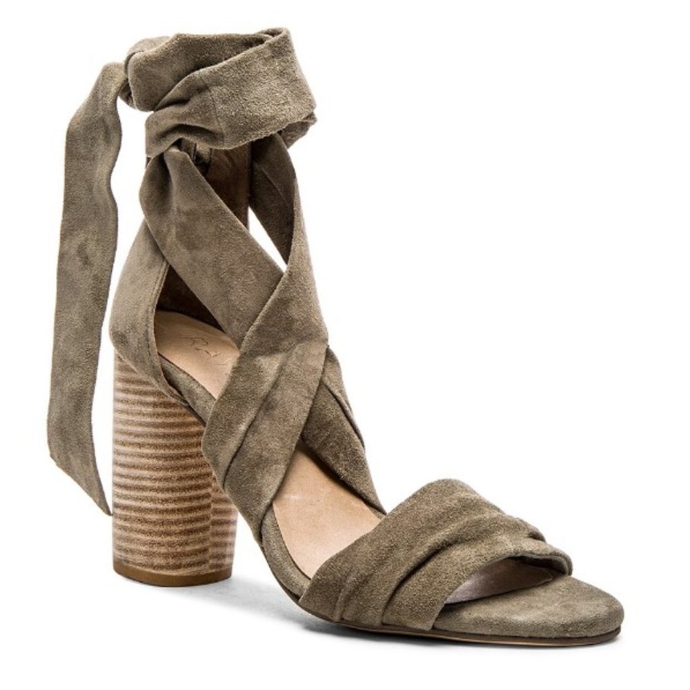 x REVOLVE Mia Heel in Olive size 36